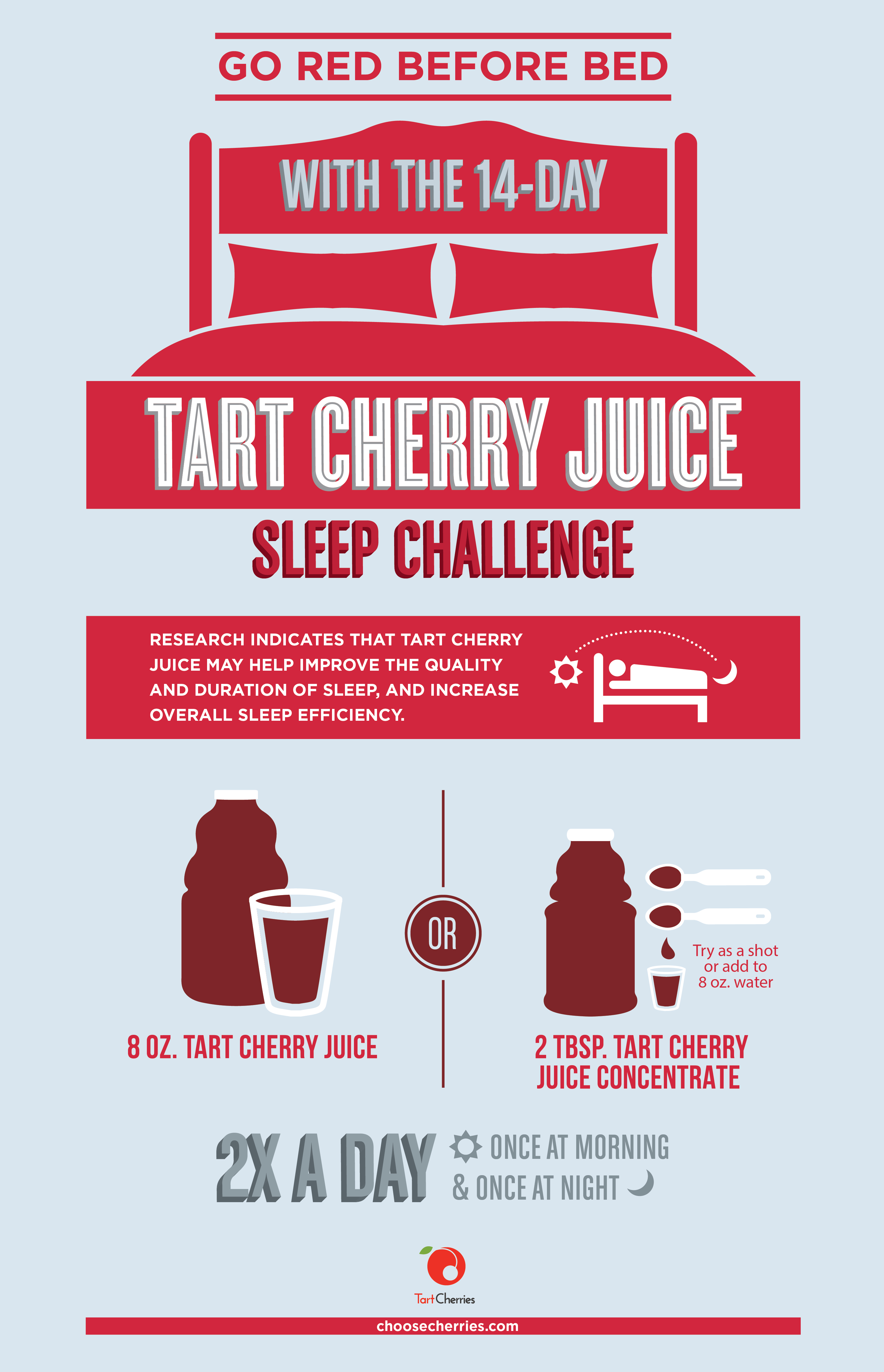Fall Back to Better Sleep Take the Tart Cherry Sleep Challenge