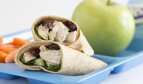 Tart Cherry Chicken Salad in Wrap