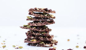 Tart Cherry Chocolate Bark