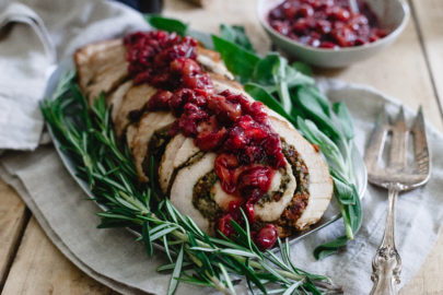 The surprising combination of turkey, canned tart cherries and chestnuts may default you to host every year!