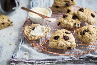 Cherry Buttermilk Scones