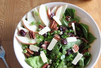 Apple, Pecan and Cherry Winter Salad