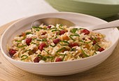 Cherry Basil Orzo Pasta