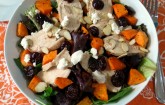 Chicken & Sweet Potato Cherry Salad