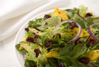 Mango Cherry Avocado Salad