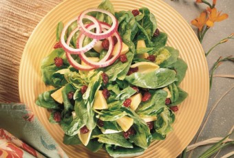 Spinach Salad with Cherries