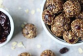 Cherry Chocolate Chip Protein Bites