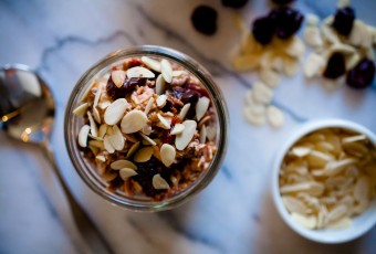 Cherry-Almond Overnight Oats