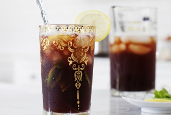 Tart Cherry & Mint Iced Tea