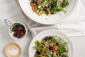 Butternut Squash and Tart Cherry Salad