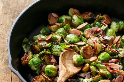 Temper the bitterness of Brussels sprouts with Montmorency tart cherry juice sweetened with brown sugar and Sriracha for an added kick. This dish might just make veggies a favorite at your dinner table.