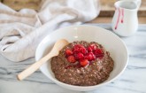 Slow Cooker Chocolate Cherry Steel Cut Oatmeal highest quality-3