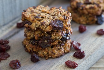 Cherry Almond Butter Power Cookies