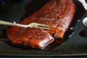 Tart Cherry Glazed Salmon