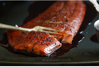 Tart Cherry Glazed Salmon