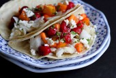 Fish Tacos with Tart Cherry & Mango Salsa