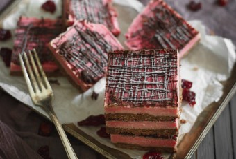 Frozen Chocolate Cherry Bars