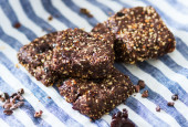 Cherry Cacao Nib Snack Bars