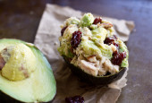 Montmorency Tart Cherry Tuna Salad Avocado Bowls