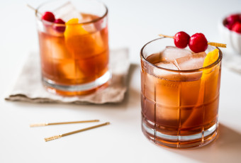 Tart Cherry Old Fashioned