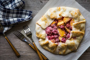 Montmorency Tart Cherry Peach Galette