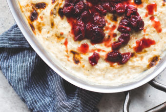 Vanilla Bean Rice Pudding with Saucy Montmorency Tart Cherries