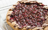 Tart Cherry Chocolate Galette