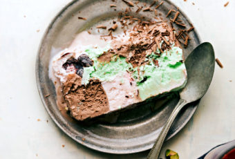 Spumoni Ice Cream Bars