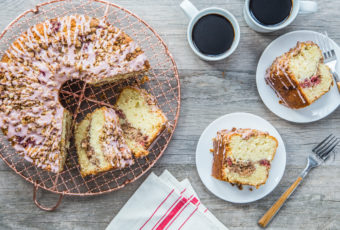 Montmorency Tart Cherry Streusel Coffee Cake