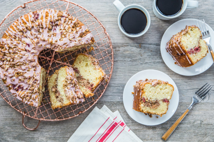 Montmorency Tart Cherry Streusel Coffee Cake - Choose Cherries