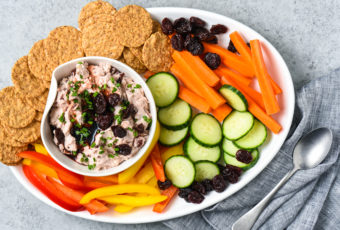 Tart Cherry and Walnut Cheese Dip