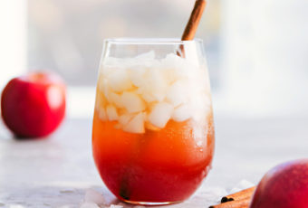 Sparkling Tart Cherry Apple Cider