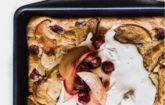 Tart Cherry Apple Pancake