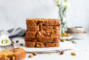 Tart Cherry Orange Pistachio Loaf (Gluten-Free)