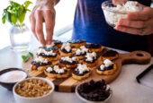 Tart Cherry Bruschetta