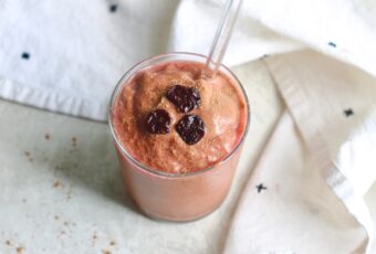 Creamy Chocolate Tart Cherry Shake