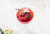 Easy Tart Cherry Frosé