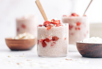 Tart Cherry Overnight Chia Pudding